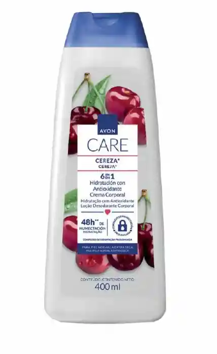 Crema Corporal Cereza Care Avon 400 Ml