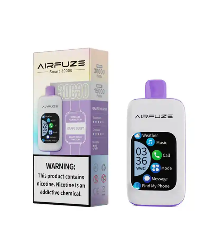 Airfuze 30.000 Puffs Grape Burst