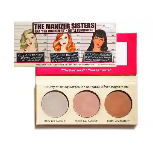 Paleta Trio Iluminadores The Manizer Sisters