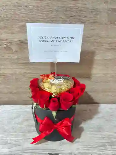 Caja Cilindro Chocolate