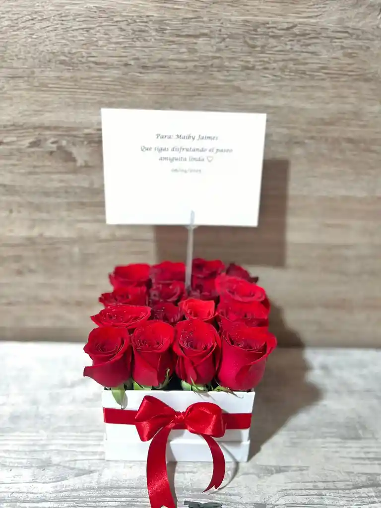 Caja Cubo Rose