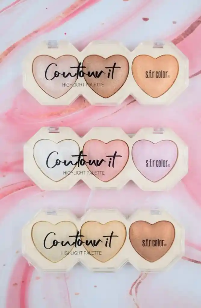 Trio Iluminador Contour It Stf Colors