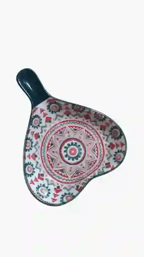 Salsera Taza Cerámica Tipo Mexicana Estilo Boho X 3 Unidades