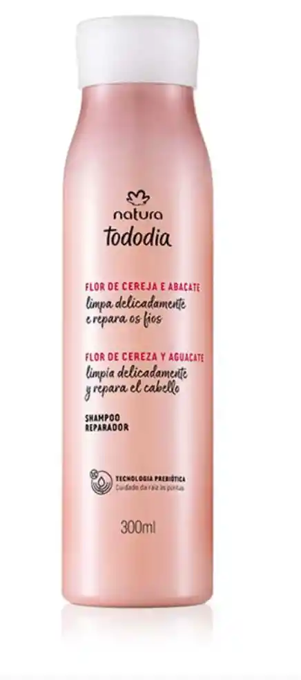 Shampoo Reparador Tododia Flor De Cereza Y Aguacate