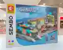 Juego De Bloques De Construcción Tipo De 665 Piezas Para Reparación De Garaje F1 Con Soldador