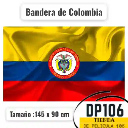 Bandera De Colombia 90 X 145 Cm