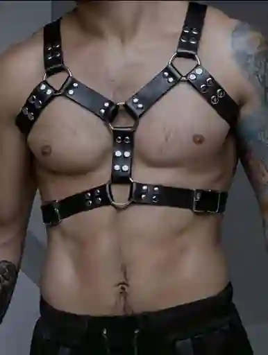 Arnés Masculino Punk Fetish Bondage Sadomasoquismo Lencería Masculina