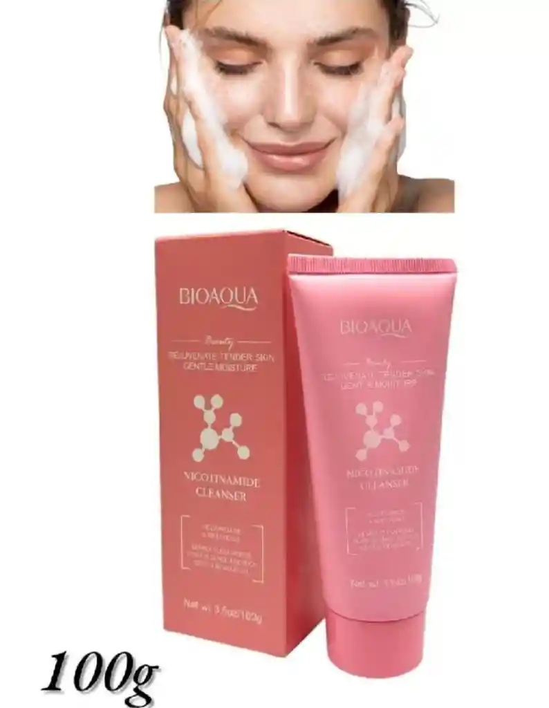 Jabón Facial Bio‑aqua Con Niacinamida