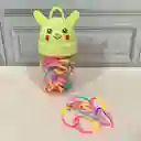 Set De 3 Estuches Cauchos Para Peinados De Niña