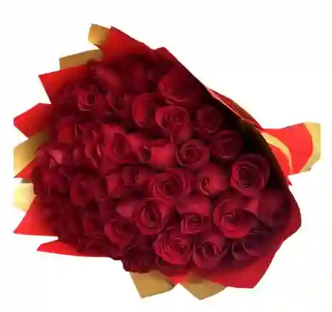 Ramo De 50 Rosas Rojas – Amor Sin Límites