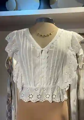 Blusa Flor De Lino