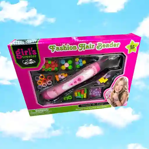 Set Kit De Chaquiras Para Cabello De Niñas Belleza