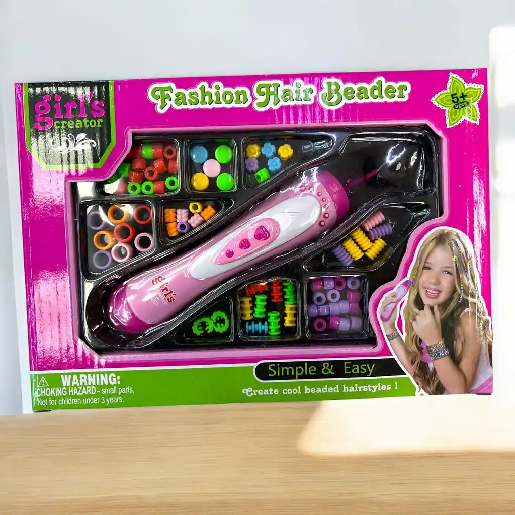 Set Kit De Chaquiras Para Cabello De Niñas Belleza