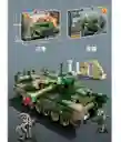 Juego De Ensamblaje De Modelos Tipo Lego Sembo Del Ejército Militar 765 Bloques Juguete