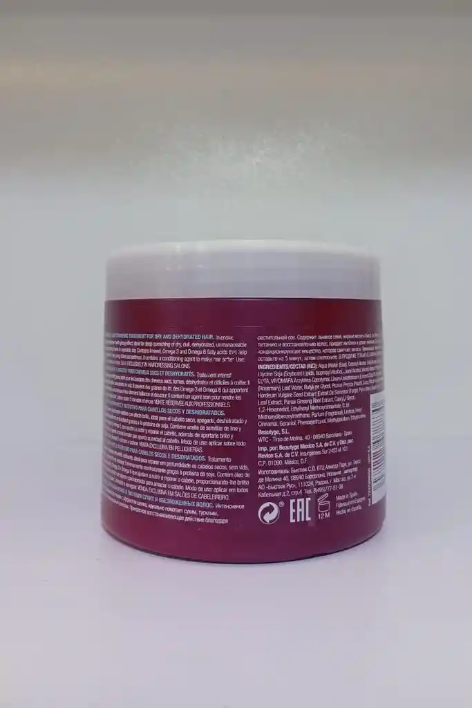 Revlon Professional, Tratamiento Hidratante Y Nutritivo Para Cabellos Seco Y Deshidratados.