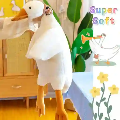 Cojin Peluche Ganzo Grande 50 Cm