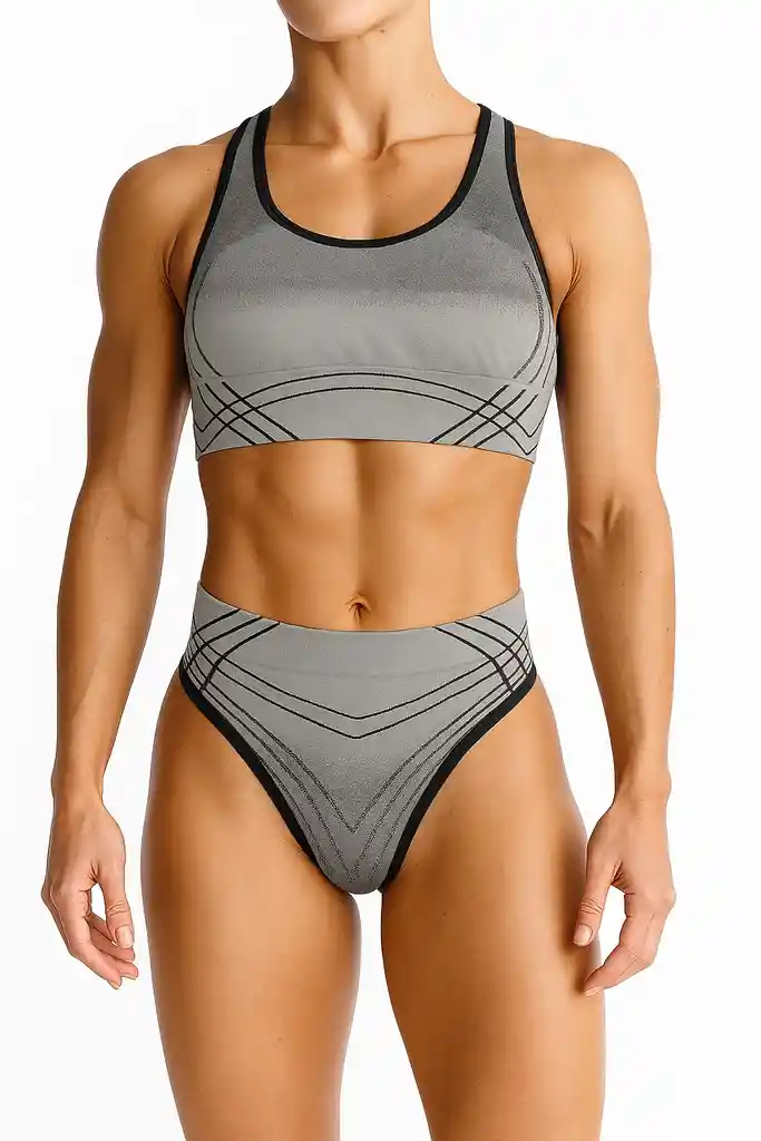 Conjunto De Sujetador Y Bragas Hilo Talla Unica