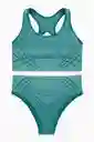 Conjunto De Sujetador Y Bragas Hilo Talla Unica