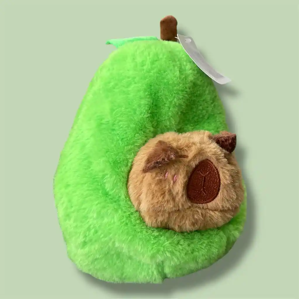Peluche Capibara Aguacate Pequeño