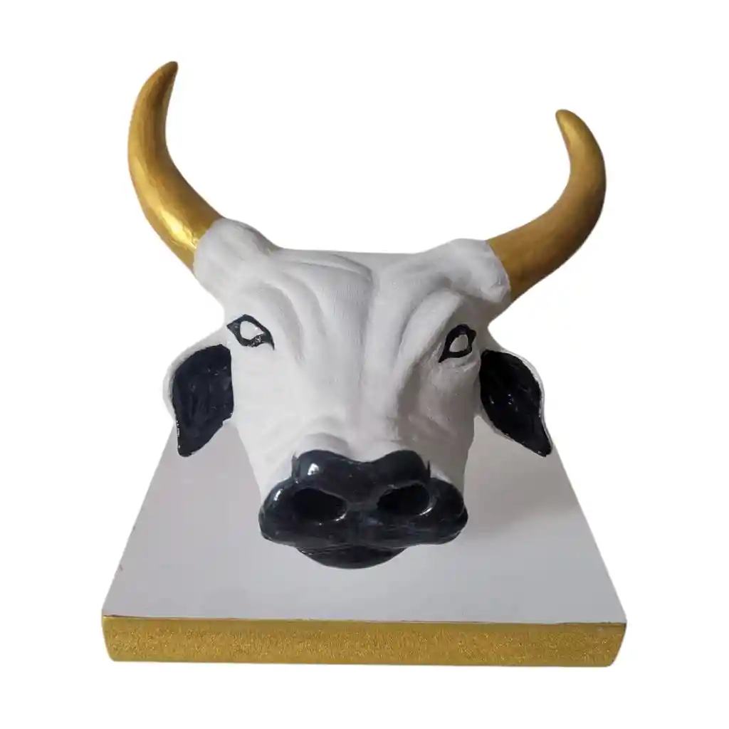 Cabeza De Toro - Decoración Artesanal