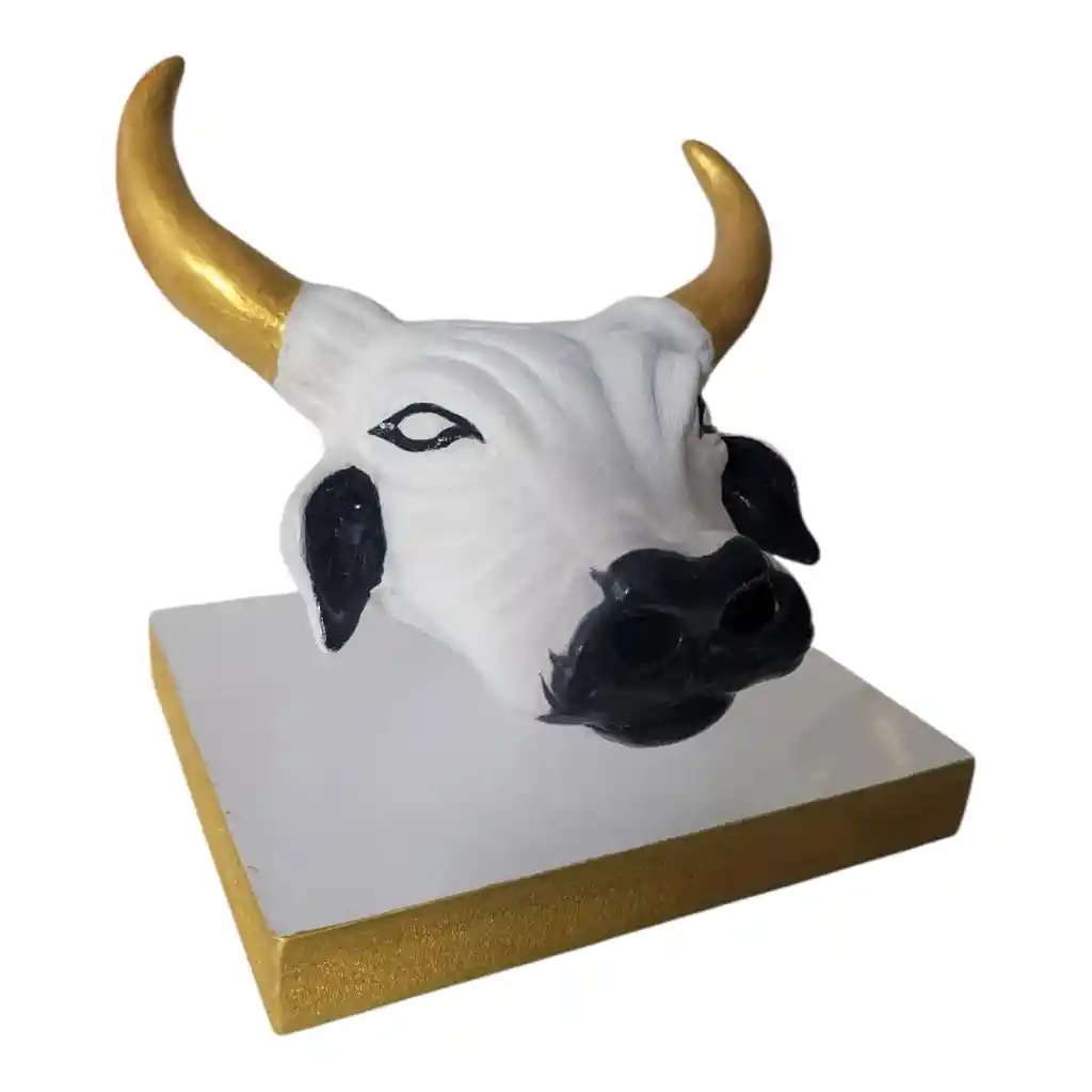 Cabeza De Toro - Decoración Artesanal