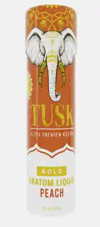 Tusk Peach Gold Kratom Shot 150mg 57ml