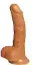 Dildo 19cm Realista Anal Vaginal Con Chupa Ventosa Dior Unisex Juguete Erotico Sexual Lucas