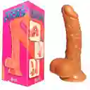 Dildo 19cm Realista Anal Vaginal Con Chupa Ventosa Dior Unisex Juguete Erotico Sexual Lucas