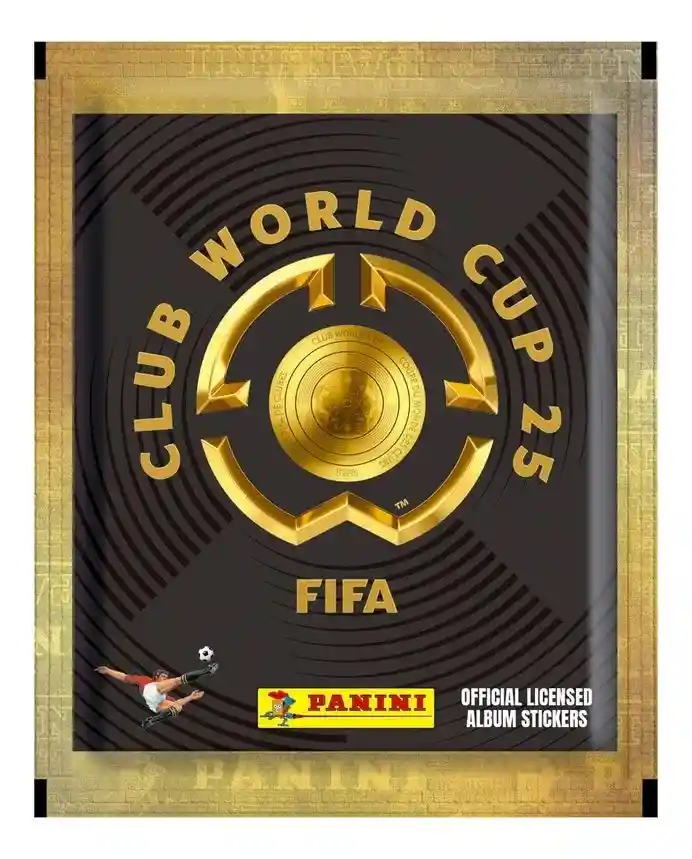 5 Sobres De Laminas Para El Album Copa De Clubes 2025 Panini