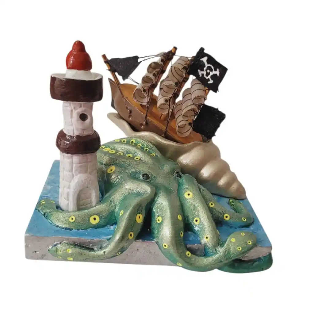 Decoración Artesanal Kraken