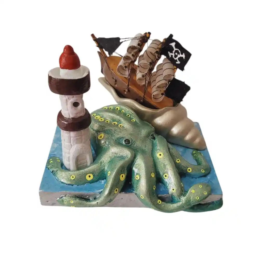 Decoración Artesanal Kraken