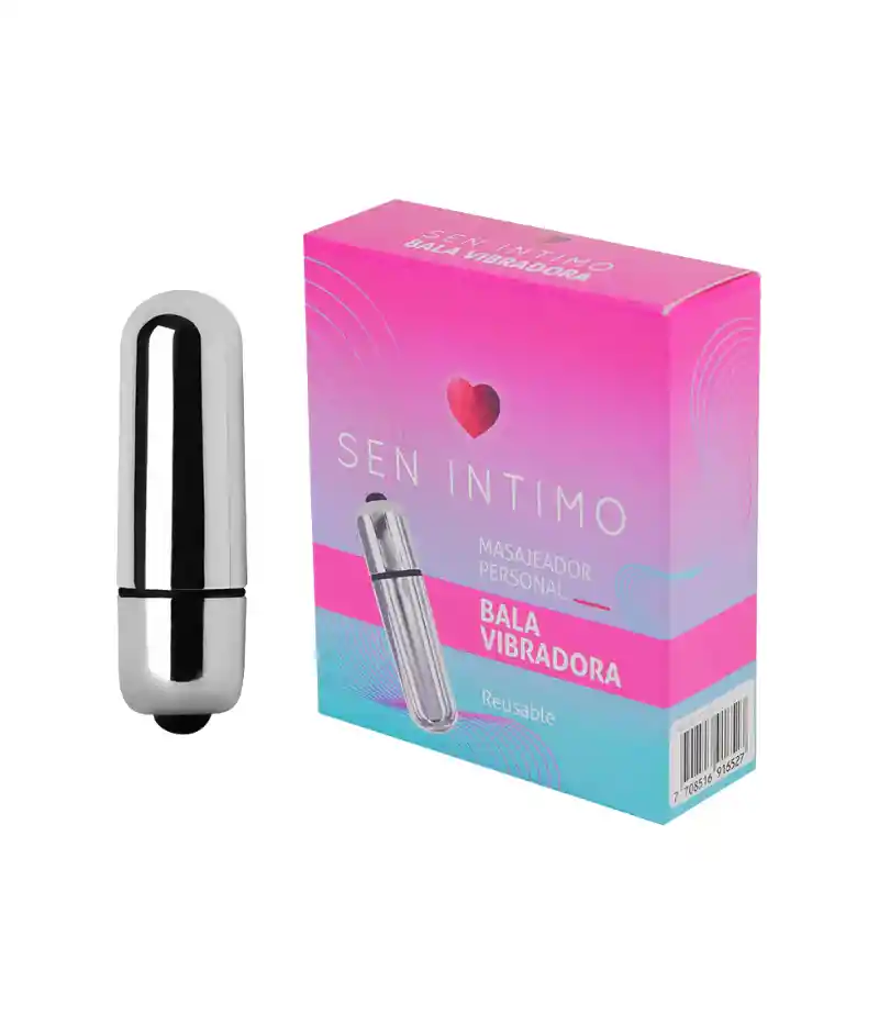 Bala Vibradora Sen Intimo Con Pilas