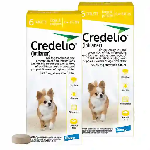 Credelio Plus 56 Mg (1.3 -2.5 Kl)x 3 Tab