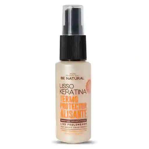 Termoprotector Be Natural Lisso Keratina Alisante Mini 50ml