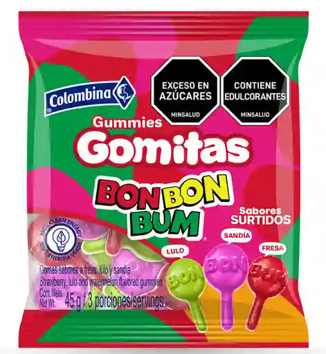 Gomitas Bbb Surtido (24bs-1-45g)
