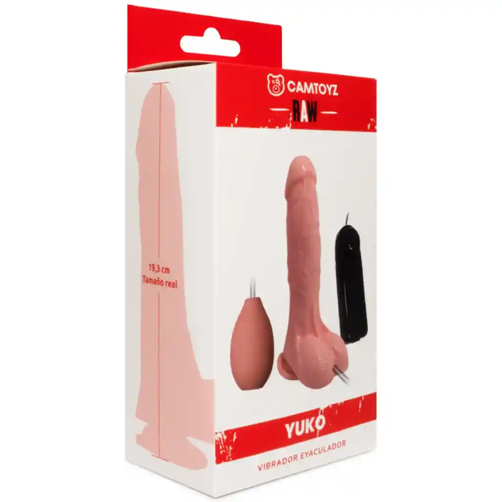 Dildo Realista Eyaculador Yuko 19.3 Cm