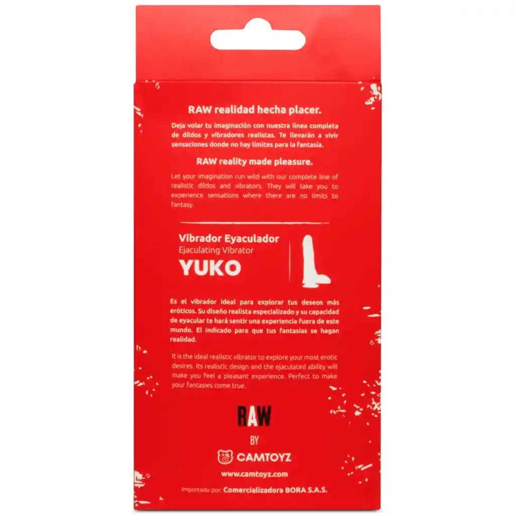 Dildo Realista Eyaculador Yuko 19.3 Cm