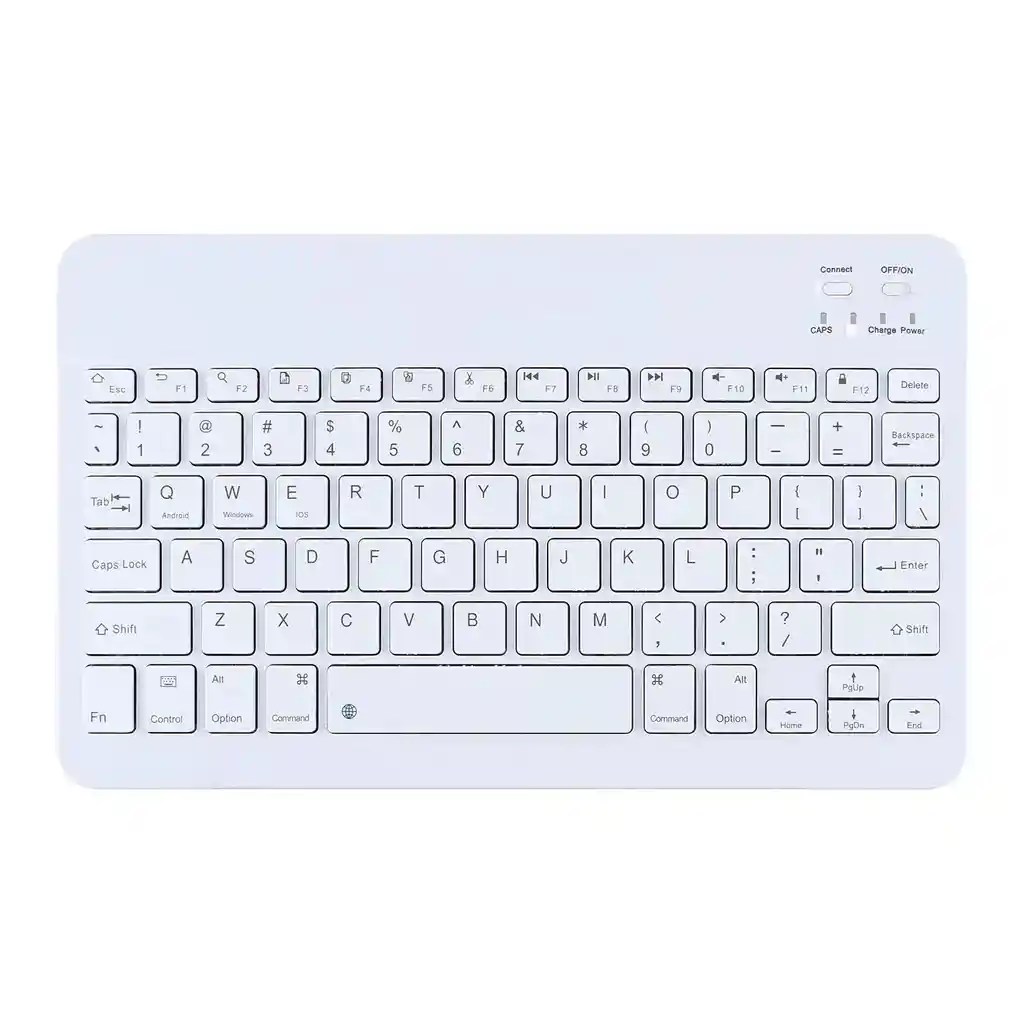Teclado Solo Con Color Unico Bt 030 Colores