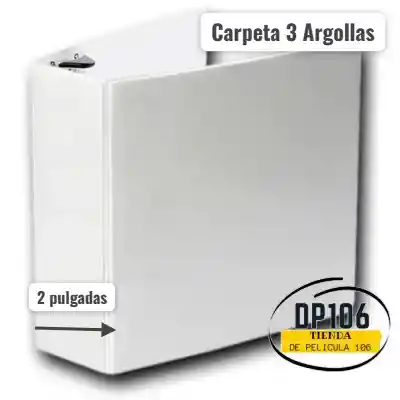 Carpeta 3 Argollas 2 Pulg X 1 Und