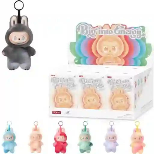 Juguete Inspirado Tipo Labubu Sorpresa Big Into Energy Llavero Peluche Coleccionable