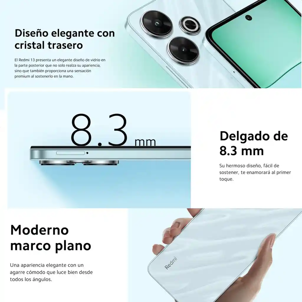 Celular Xiaomi Redmi 13 Dual Sim 256gb /8gb 6.79'' 108mp, Blk