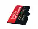 Tarjeta De Memoria Microsd Sandisk 256gb Micro Sd Con Adaptador