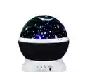 Lámpara Proyector De Estrellas Negra