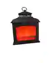 Simulacion De Chimenea Lampara De Leña Lámpara Mide 38×30×13 Cm