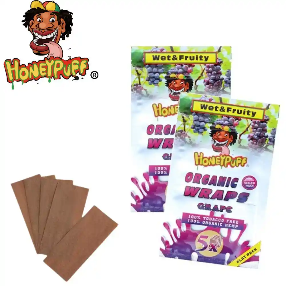 Blunts Honeypuff Wraps Organico X5 Blunt