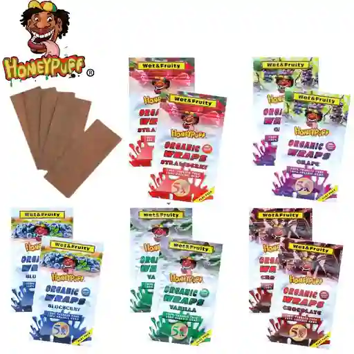 Blunts Honeypuff Wraps Organico X5 Blunt