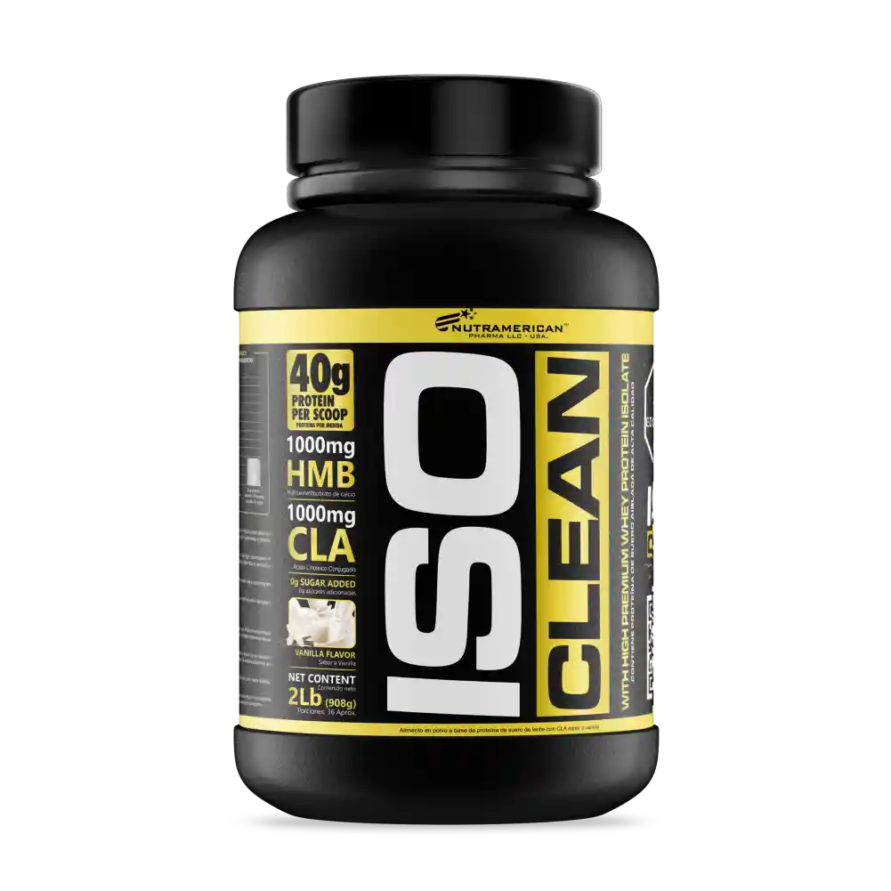 Isoclean Vainilla 2 Lb (908g)