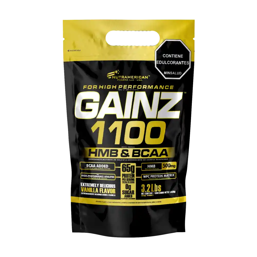 Gainz Vainilla 3.2 Lb (1452g)