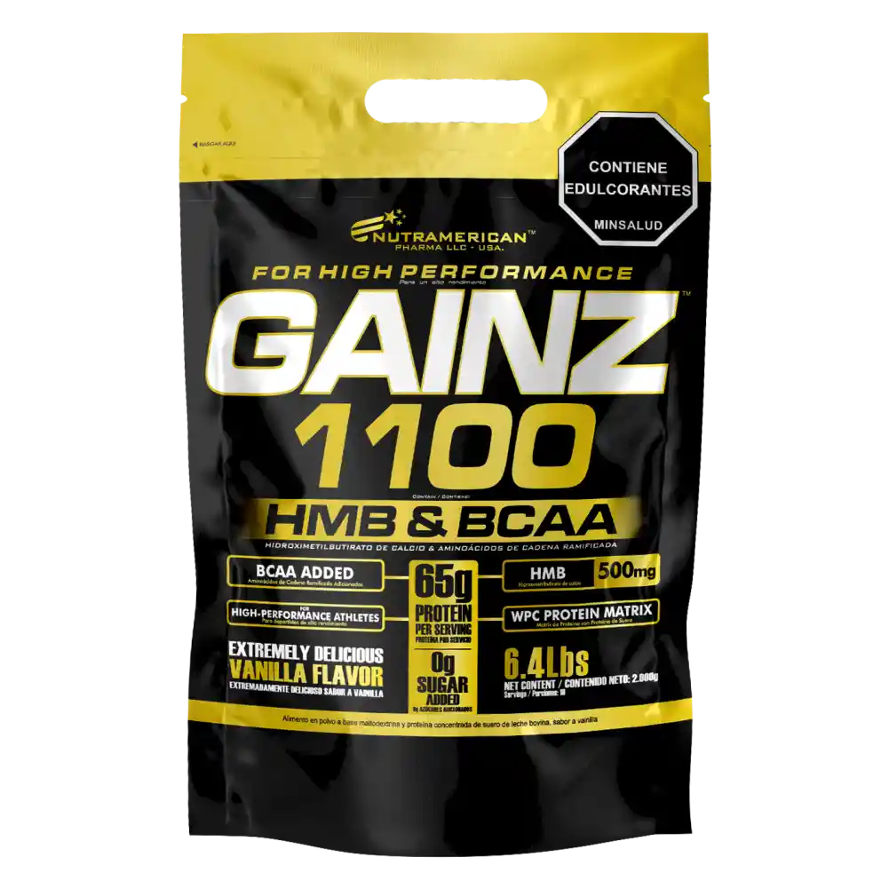 Gainz Vainilla 6.4 Lb (2906g)