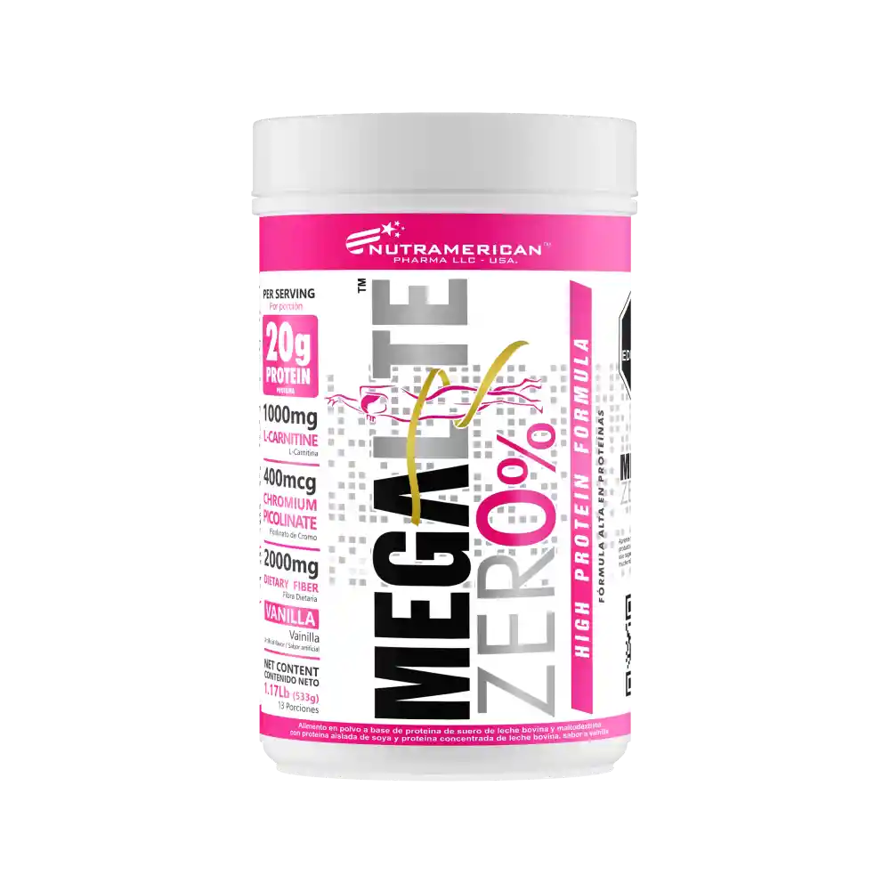 Mega Lite Vainilla 1.17 Lb (533g)